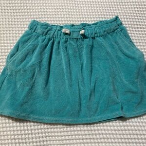 Cat & Jack - Girl’s Teal Terry Cloth Skort